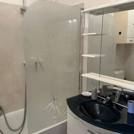 Bright Studio With Pool And View Apartmán *